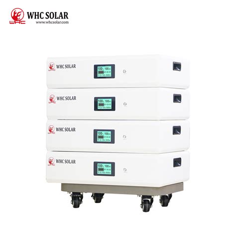 Whc Wholesale High Voltage Home System Solar Stackable Battery V