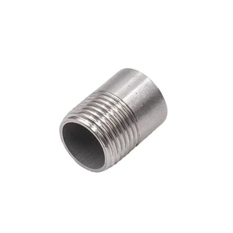 Suppliers Npt Bspt Male Threaded Stainless Steel Pipe Coupling Polished