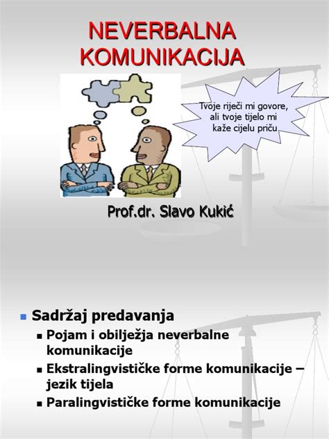 NEVERBALNA KOMUNIKACIJA