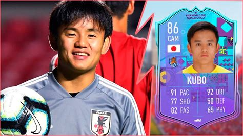 TAKEFUSA KUBO 86 WC PHENOMS REVIEW FIFA 23 RUBHD YouTube