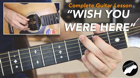 Pink Floyd “Wish You Were Here” Complete Guitar Lesson | Guitar ...