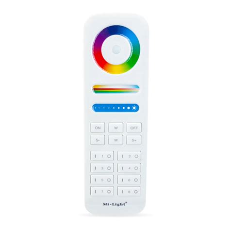 Mi Light FUT089 8 Zone RGB CCT Remote Controller Manual ManualsLib