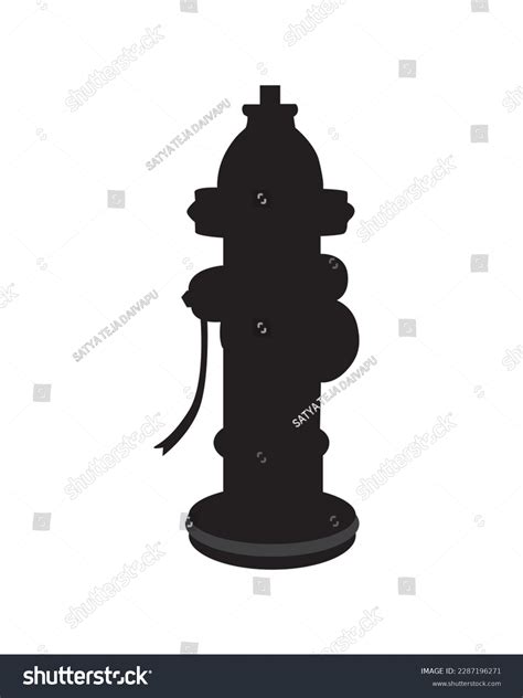 Fire Hydrant Silhouette