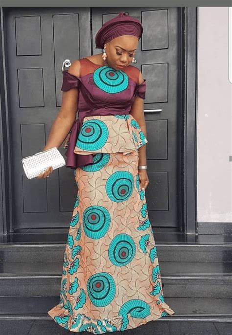 Fascinating Ankara Skirt And Peplum Blouse Styles To Sew This Season