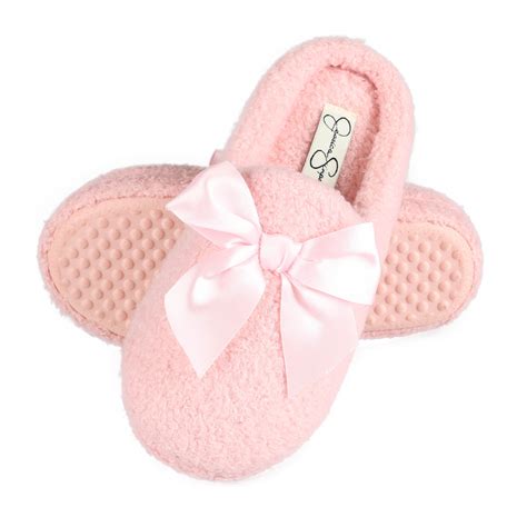 Jessica Simpson Girls Slip On Clogs Fuzzy Comfy Warm Memory Foam