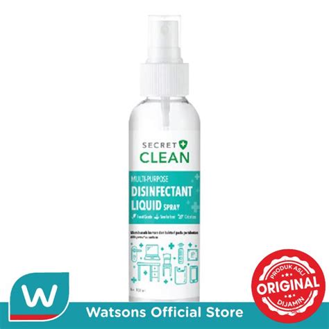 Jual Secret Clean Disinfectant Liquid 100ml Shopee Indonesia