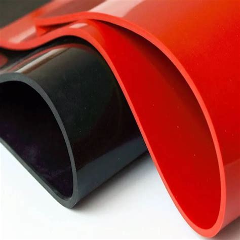 Natural Rubber Sheet SBR NBR EPDM Silicone FKM Rubber Flooring Gasket