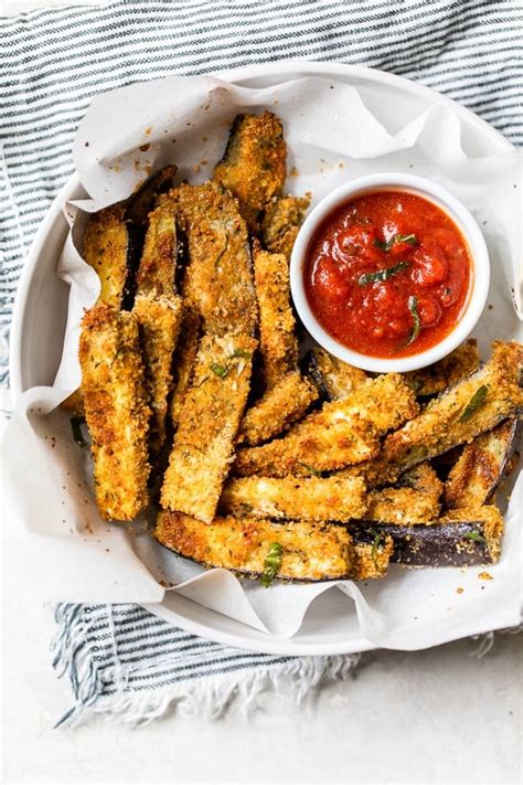 Baked Eggplant Sticks Recipe Chronicle