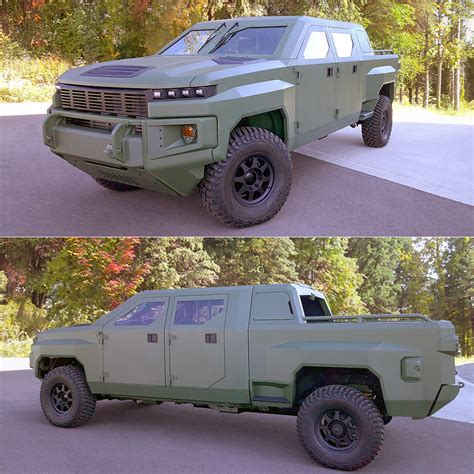 Gm Defense Reveals Next Gen Tactical Vehicle Prototype Based On