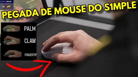 S1mple Mouse GRIP Pegada No Mouse YouTube