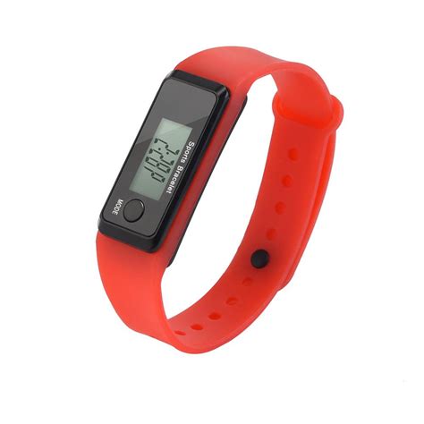 Buy Run Step Watch Bracelet Pedometer Calorie Counter Digital LCD