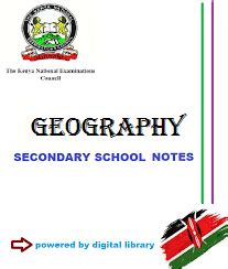 Geography Notes Form