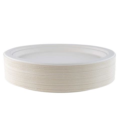 Buy We Can Source It Ltd Super Rigid Sugarcane Bagasse Plates 9 Inch