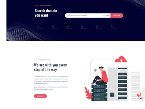 20+ Free Web Hosting Templates HTML5 - TemplatesJungle