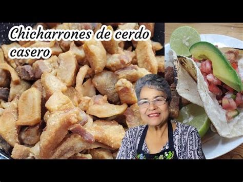 Chicharrones De Cerdo Caseros Cocina Tutuli Youtube