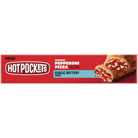 Hot Pockets Premium Pepperoni Pizza Frozen Sandwiches Ct Oz Shipt