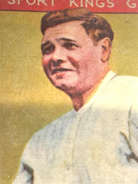 Sold Price 1933 BABE RUTH Sport Kings Gum Baseball Card February 3