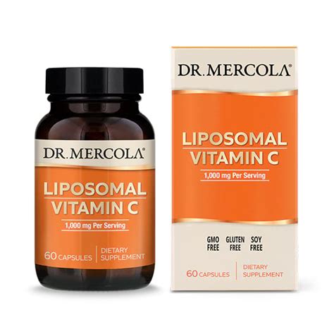 Liposomal Vitamin C 60 Capsules Dr Mercola Nova Vitae