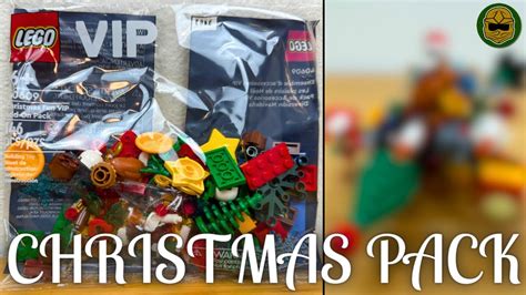 Lego Vip Christmas Fun Add On Pack Review Moc Build November