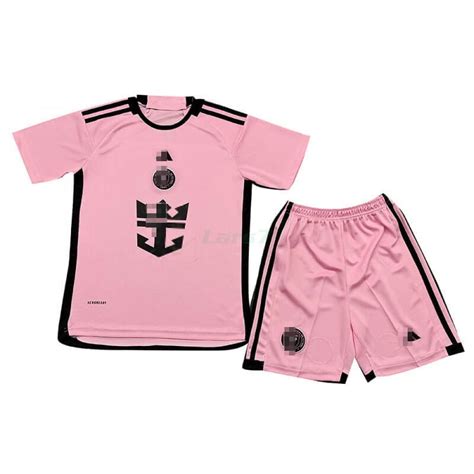 Camiseta Inter Miami 20242025 Rosa Niño Kit Lars7