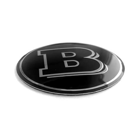 56mm METAL Embleme MERCEDES BENZ Rad Mitte Aufkleber Radkappen BRABUS Logo