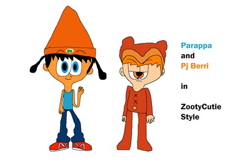 Parappa And Pj Berri In Zc Form By Iza200117 On Deviantart