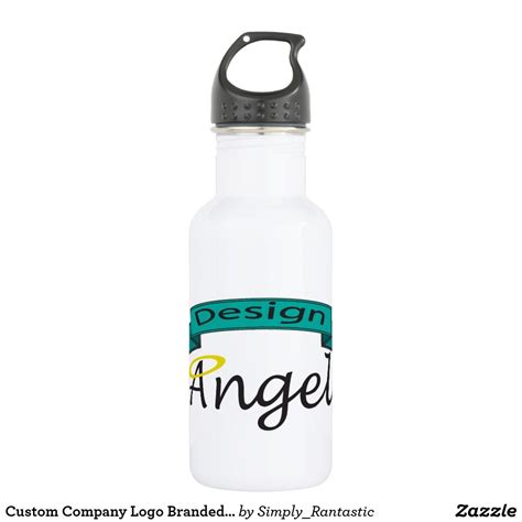 Custom Company Logo Branded Water Bottle | Zazzle | Branded water ...