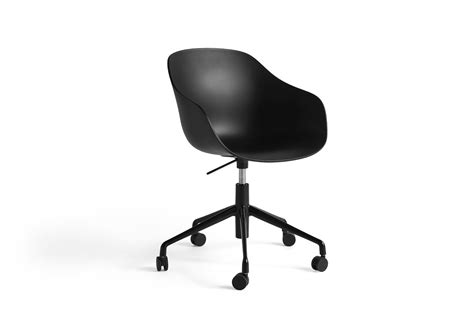 Hay Aac 252 About A Chair H 79 Cm Black Powder Coated Alu 5 Star