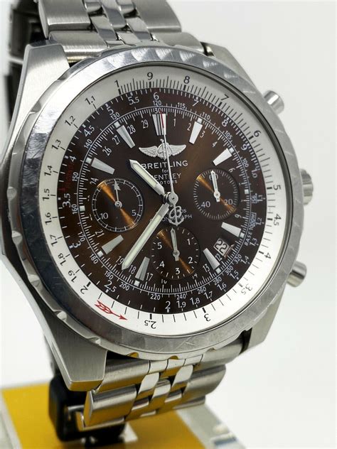 Breitling Bentley Motors T Chronograph Automatik Edelstahl Herrenuhr