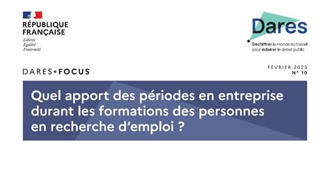 Formation Des Demandeurs D Emploi Et Immersion En Entreprise