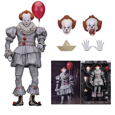 Compra 18 Cm 7 Pulgadas Neca Stephen Kings Pennywise Joker Payaso Pvc