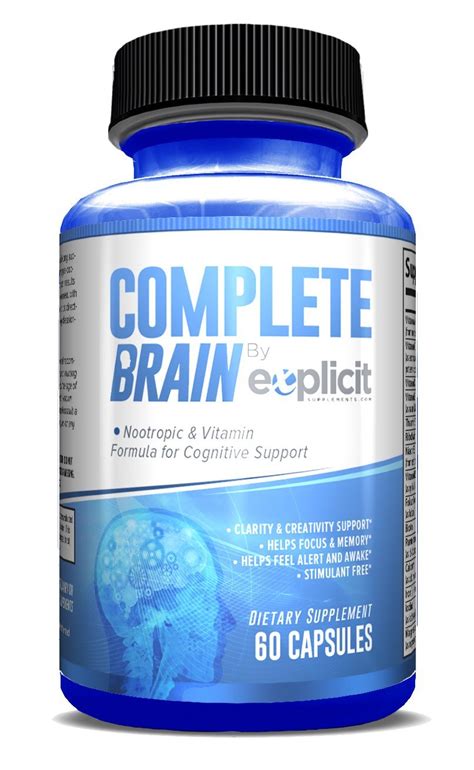 Completebrain Review Multivitamin With A Small Side Of Nootropics