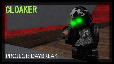 SCP Daybreak Cloaker Gameplay ROBLOX YouTube