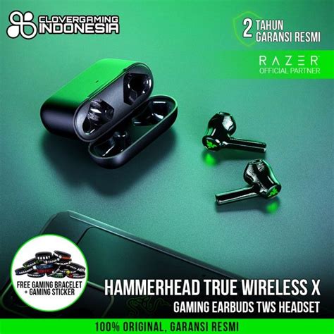 Razer Hammerhead True Wireless X Tws Gaming Earbuds Headset Lazada Indonesia