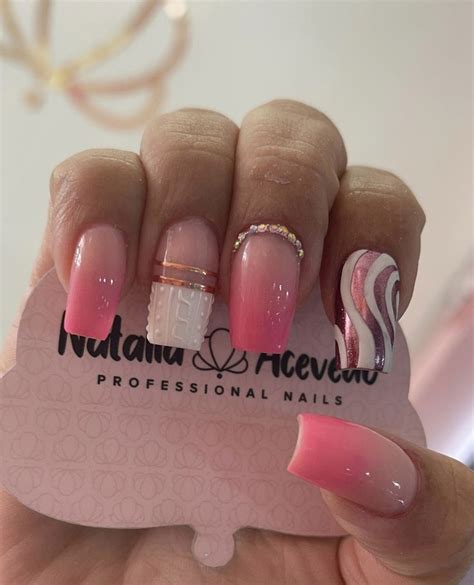 Pin De Paola V Squez En Nails Manicura De U As Dise Os De U As