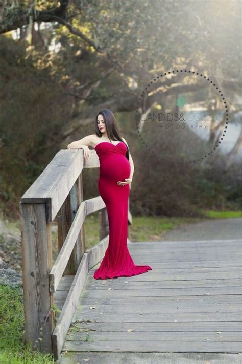 Slim Fit Maternity Gown For Photo Shoots Jessica Gown Sleeveless