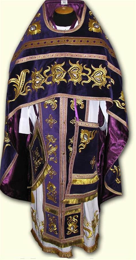 Priest Vestment Priest Robes Clothes For Priests Sacred Etsy