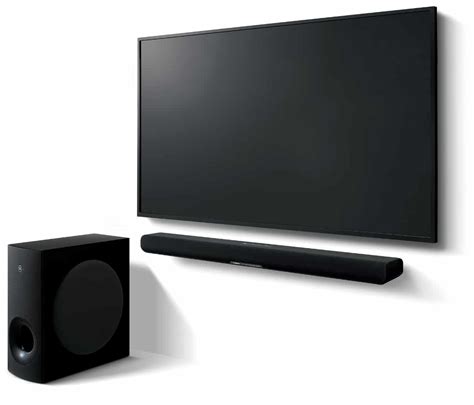 Yamaha Announces Sr B A And Sr B A Dolby Atmos Sound Bars