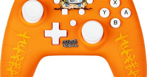 Nintendo Switch Konix Naruto Orange Controller