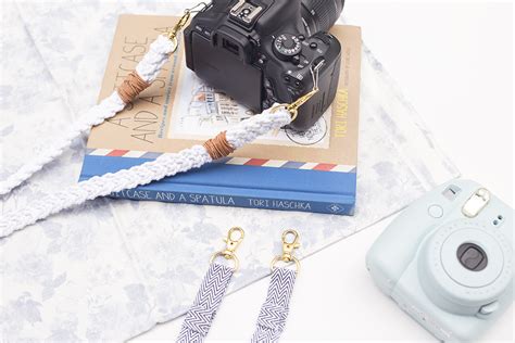 How to Make a DIY Camera Strap - Two Ways! - Lily & Val Living