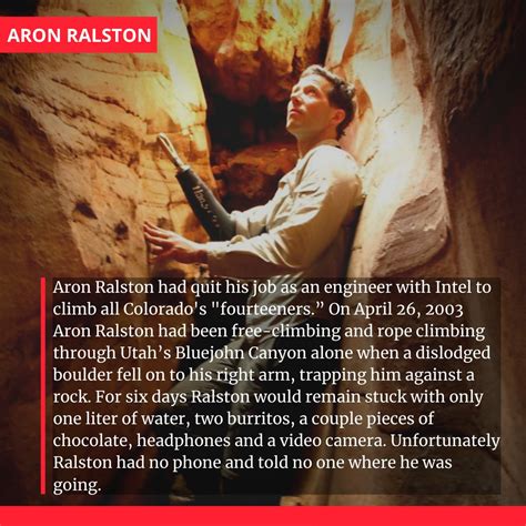 Aron Ralston Photos Of Arm