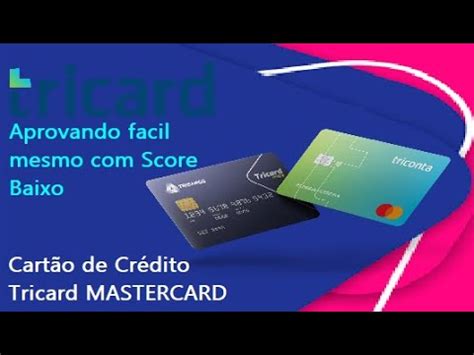 Cartão de Crédito Tricard MASTERCARD Aprovando muita gente mesmo