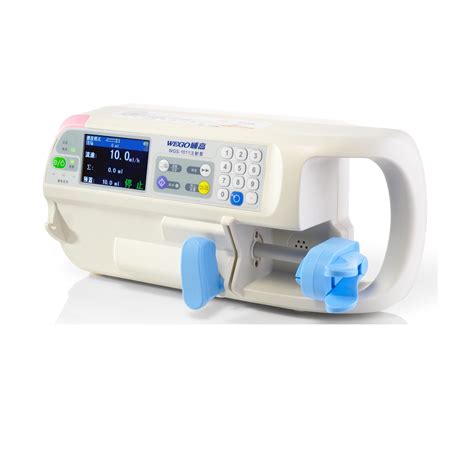 Wgs 1011 Hospital Equipment Syringe Pump Medical Single Channel