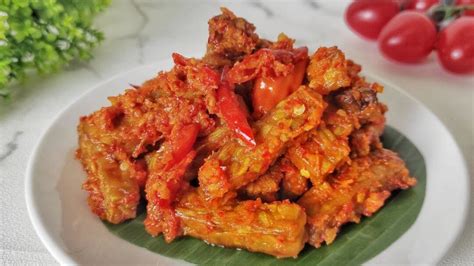 Resep Tempe Balado Simpel Nikmatnya Menggugah Selera