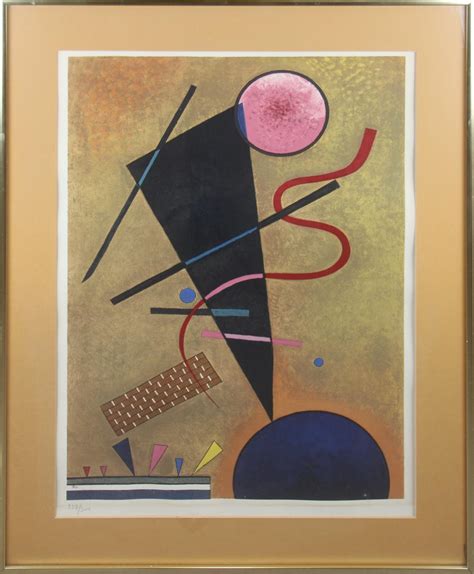 At Auction Wassily Kandinsky Wassily Kandinsky Lithograph In Colors