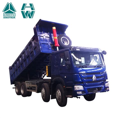 Sinotruk Howo 8× 4 Dumper Truck Tipper Truck With 50t Load Capacity