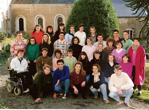 Photo de classe BAC PRO COMPTA de 1994 Lycée Notre dame Copains d avant