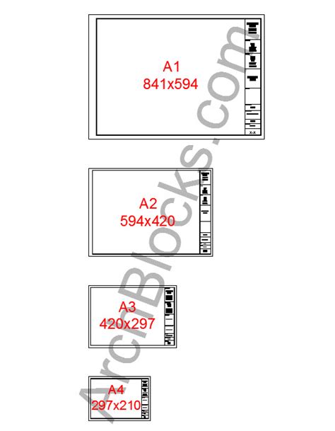 Autocad Title Block Template