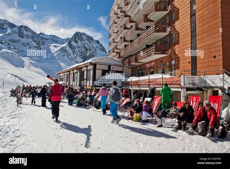 France Hautes Pyrenees Le Grand Tourmalet La Station De Ski De Bareges