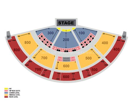 Xfinity Theatre Hartford Ct Seating Chart View